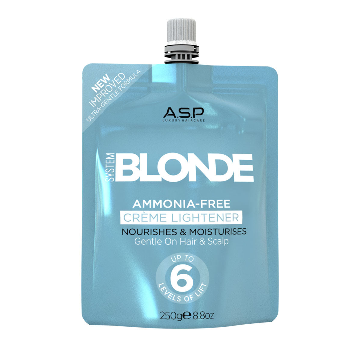 ASP System Blonde Ammonia Free Lightening Crème 250g – cream by ASP