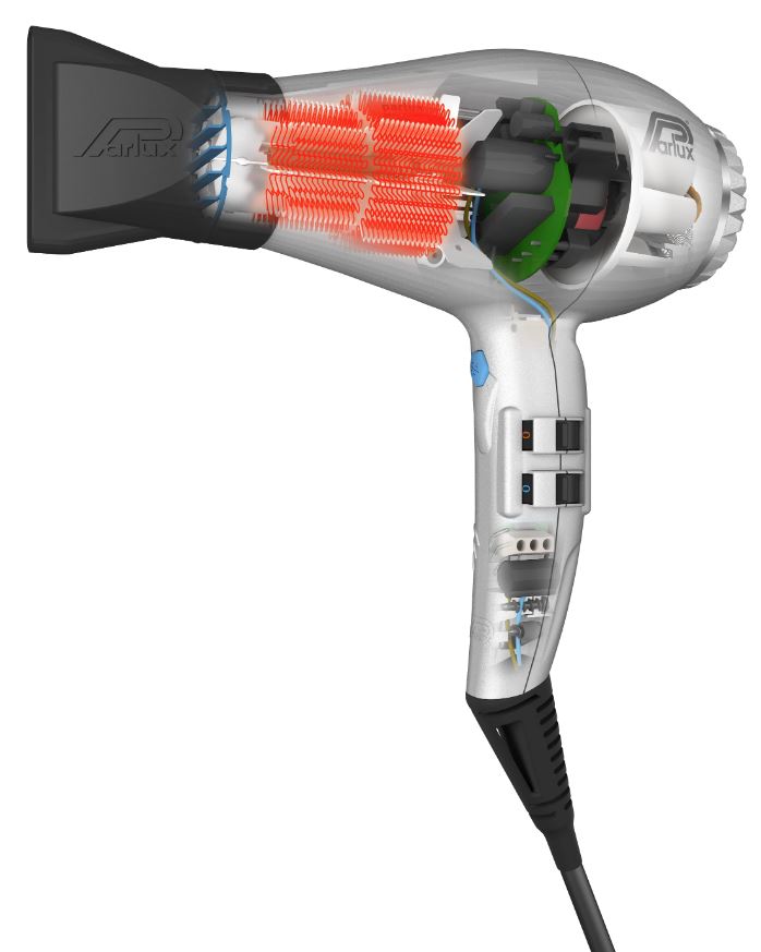 Parlux Digitalyon Hairdryer Anthracite – view 4