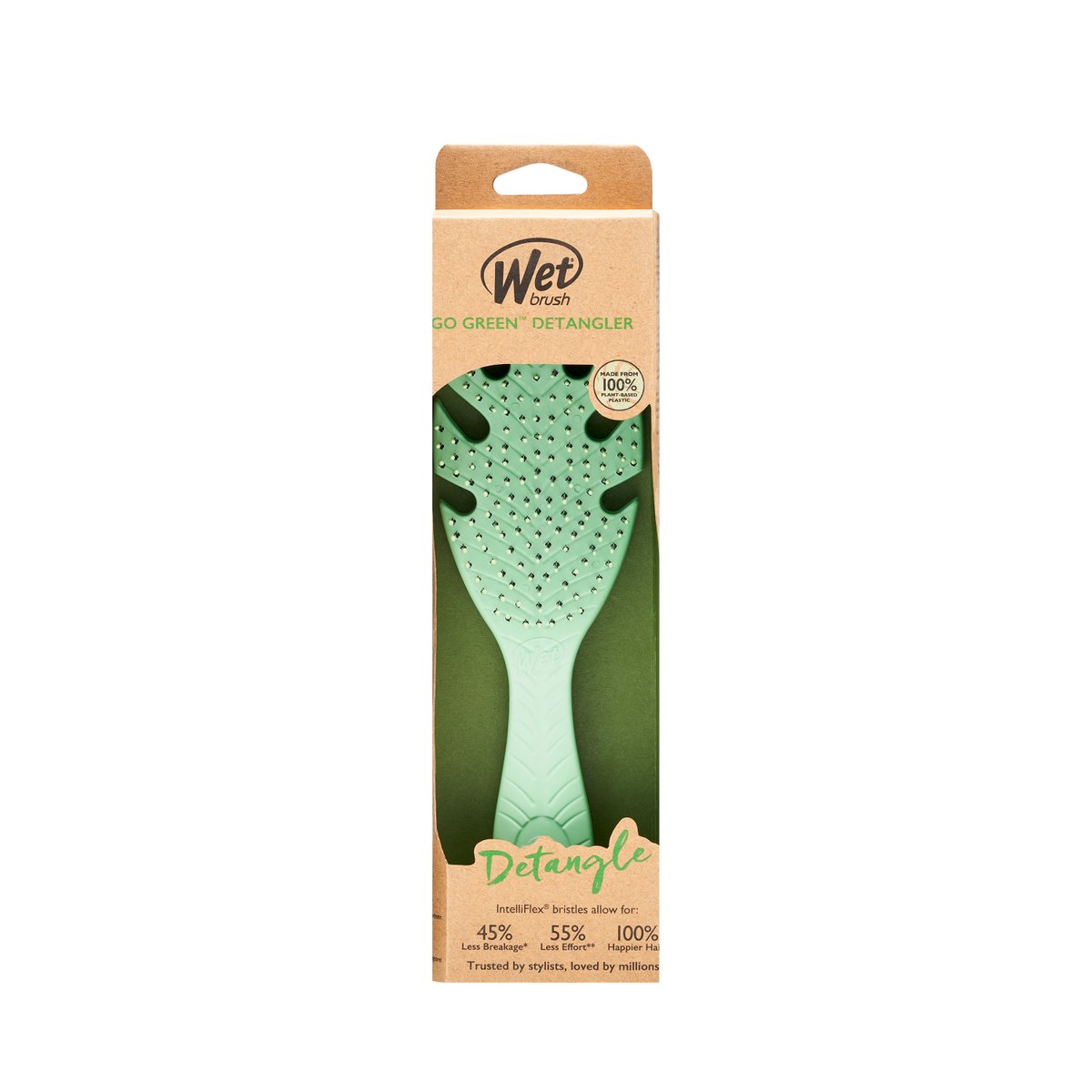 WetBrush Go Green Detangler Green – view 2