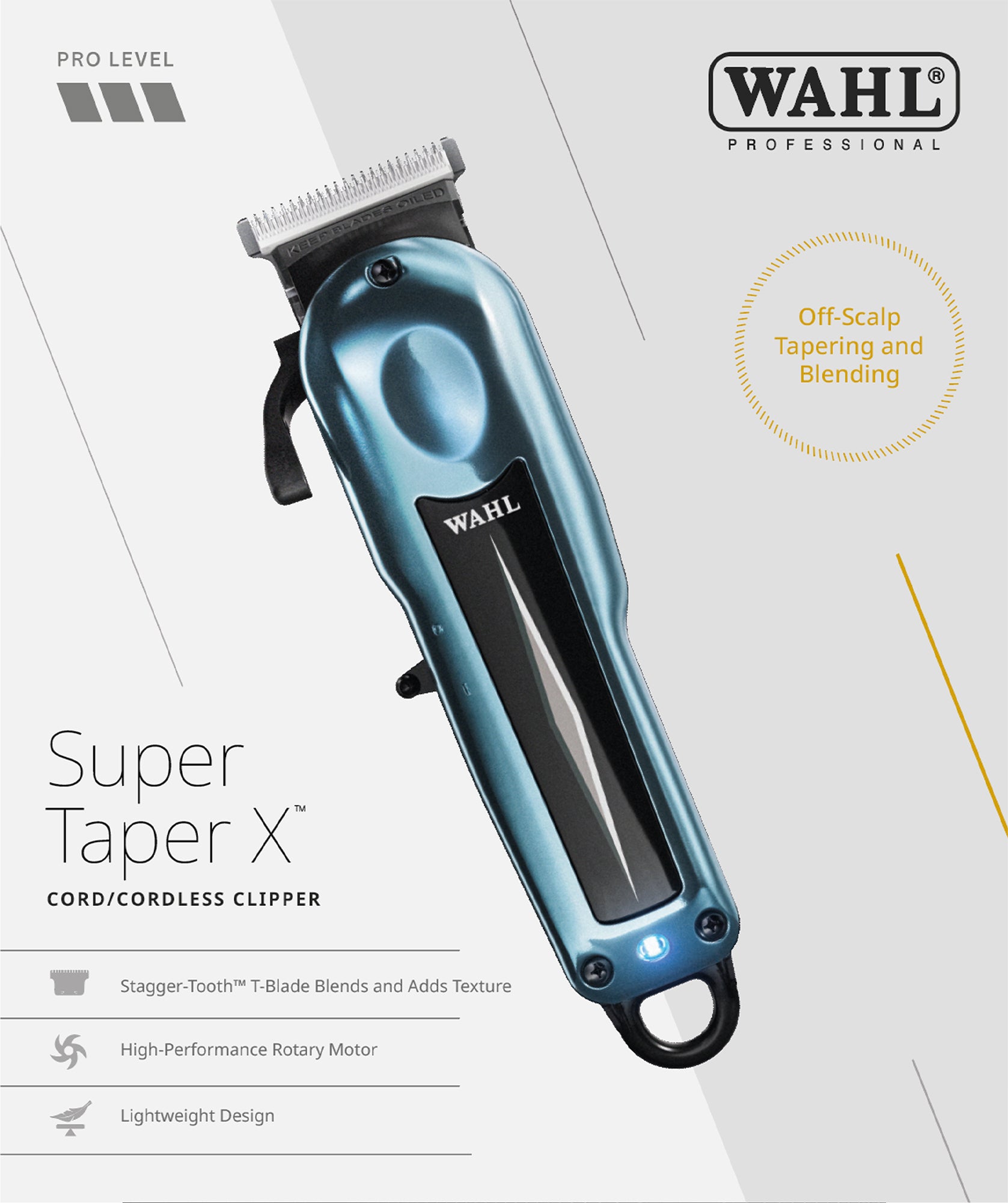 Wahl Super Taper X Corded/Cordless Clipper (2025) – view 6