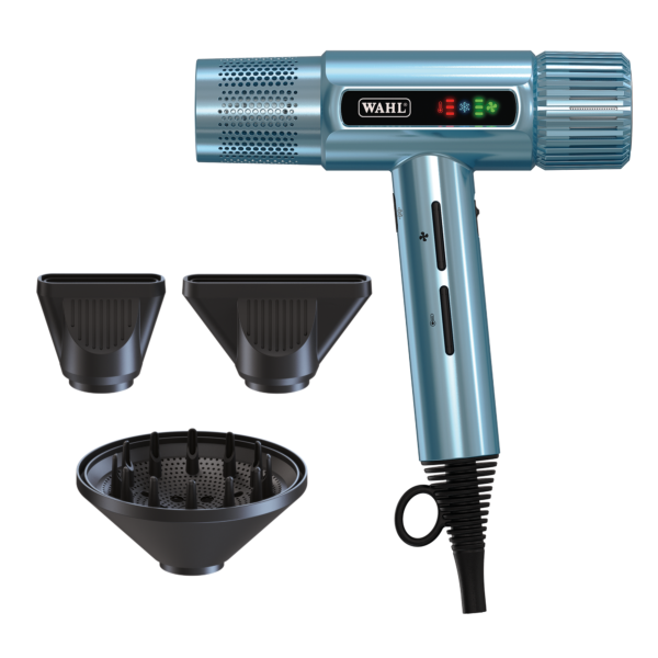 Wahl Pro Vanquish Cool Blue Digital Motor Hairdryer