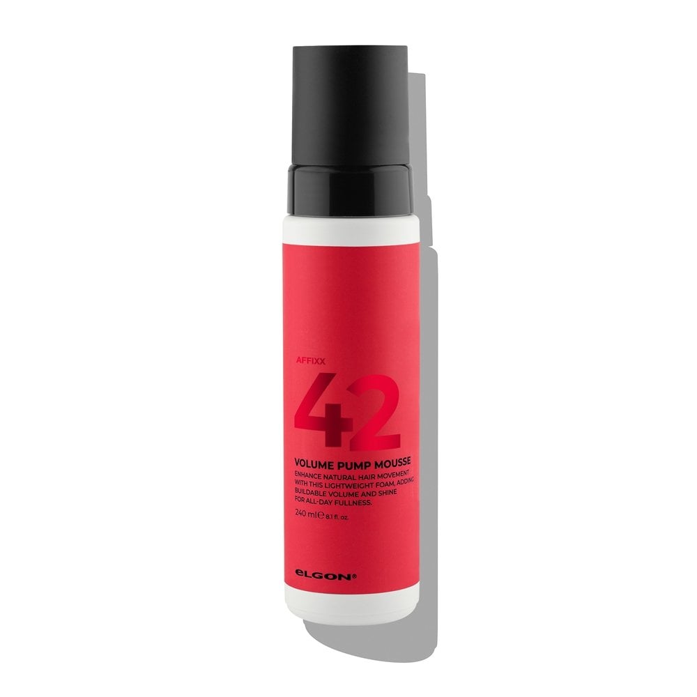 Elgon Affixx 42 Volume Pump Mousse 240ml – mousse by Elgon