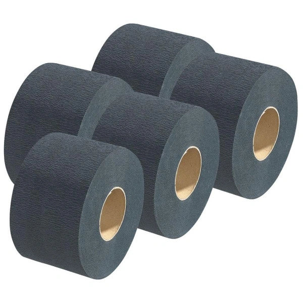 Barbury's Disposable Elastic Paper Neck Strips (5 x 100pcs) Black