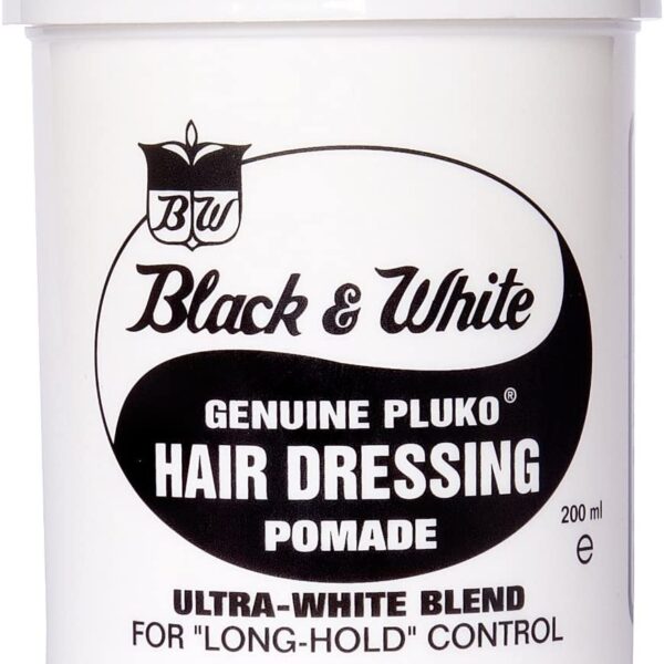Black & White Hairdressing Pomade