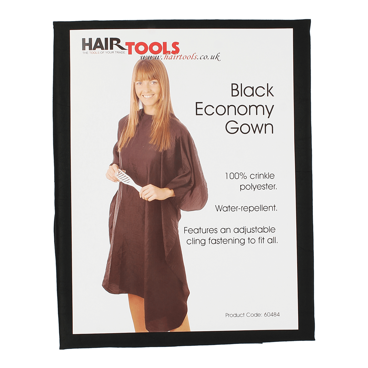 Black Economy Gown Hair Tools – view 2