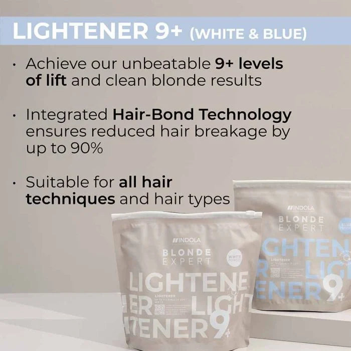 Indola Blonde Expert White Bleaching Powder Lightener 9+ – view 3