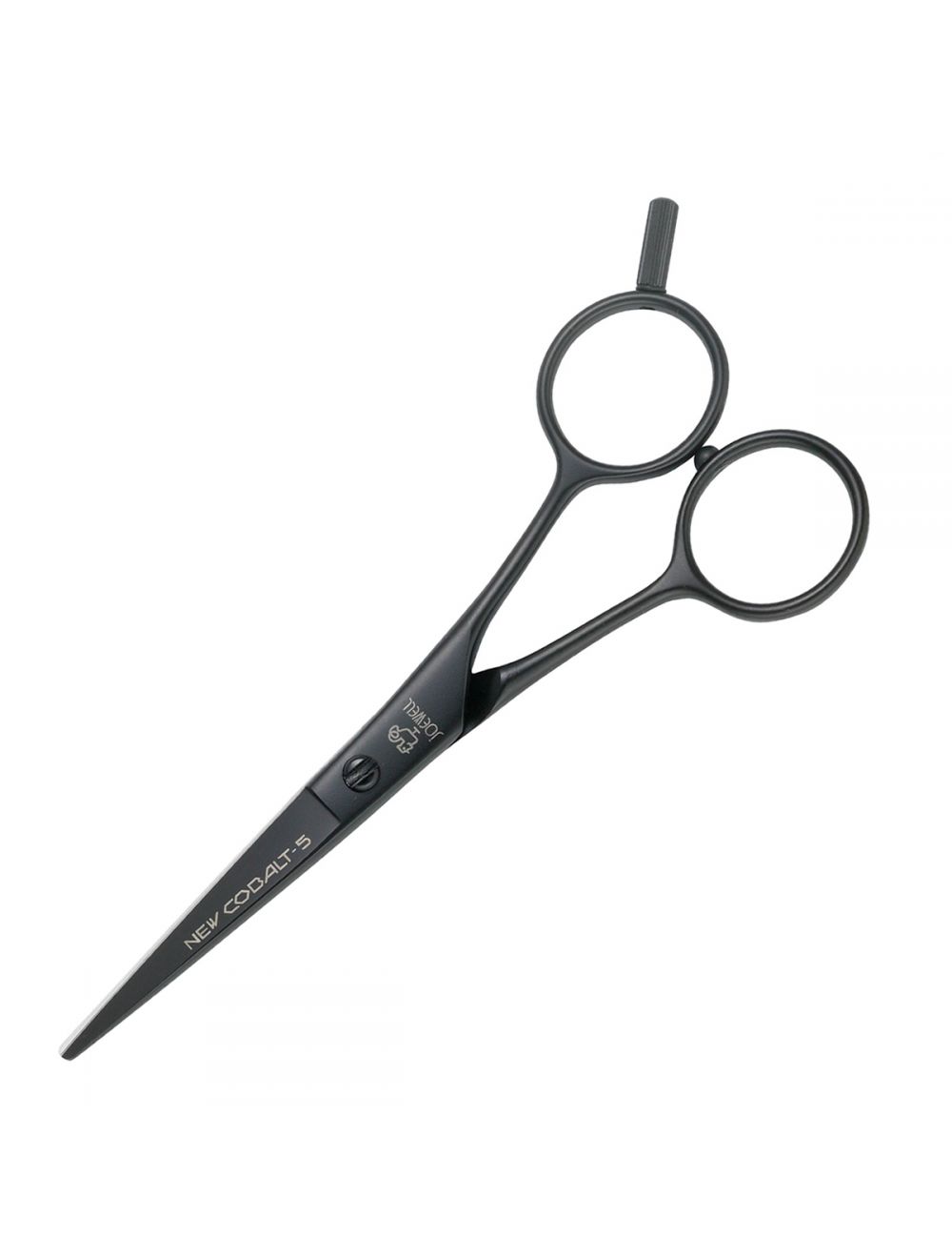 Joewell Cobalt Black Hairdressing Scissors – pair of scissors by Joewell