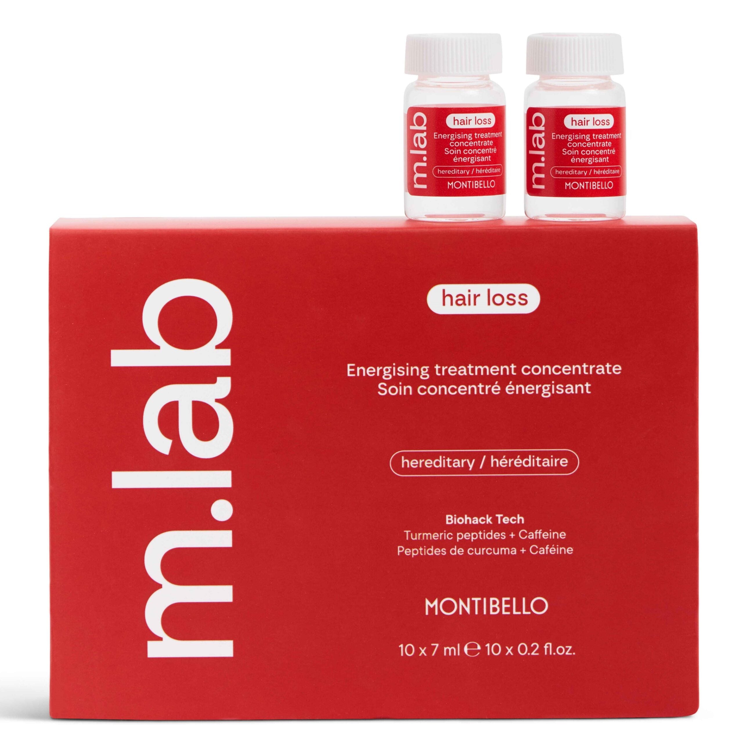 Montibello M.Lab Energising Hereditary Treatment Concentrates 10x7ml – hair treatment by Montibello