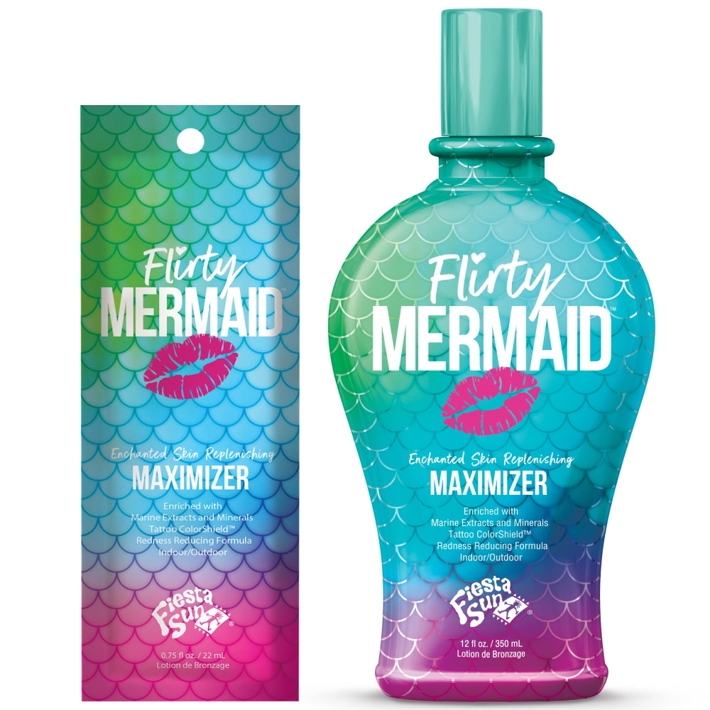 Fiesta Sun FLIRTY MERMAID Skin Replenishing Maximizer Tan Accelerator Lotion – lotion by Fiesta Sun