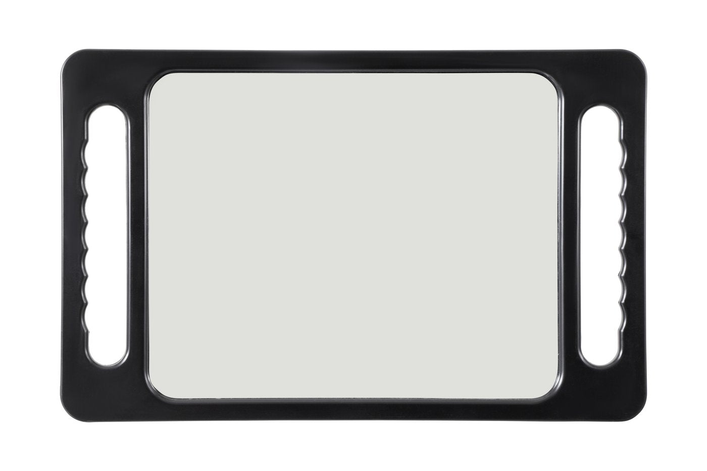 Hairtools Two Handled Mirror Large Silver / Black – view 3