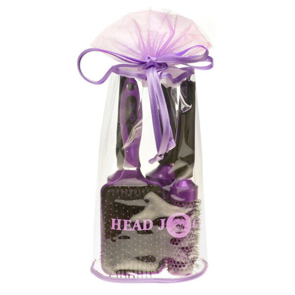 Hairtools Oval Purple Brush Set