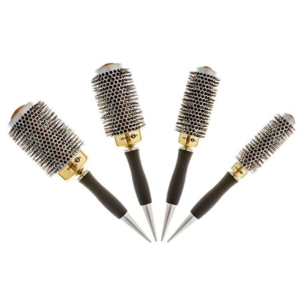 Head Jog Gold Thermal Ceramic Brush