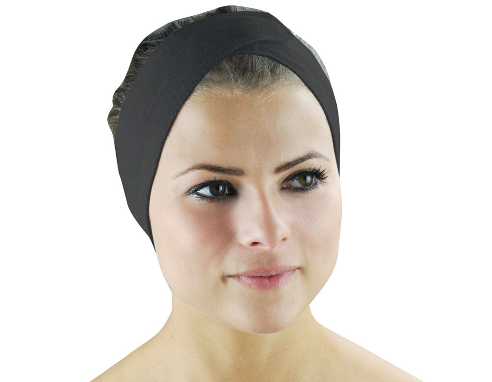 Hive Velcro Black Headband – skincare product by Hive