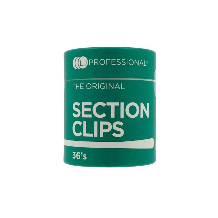 Lady Jane Section Clips Silver (36 pack) NEW PACKAGING – pack of clips by Macintyre
