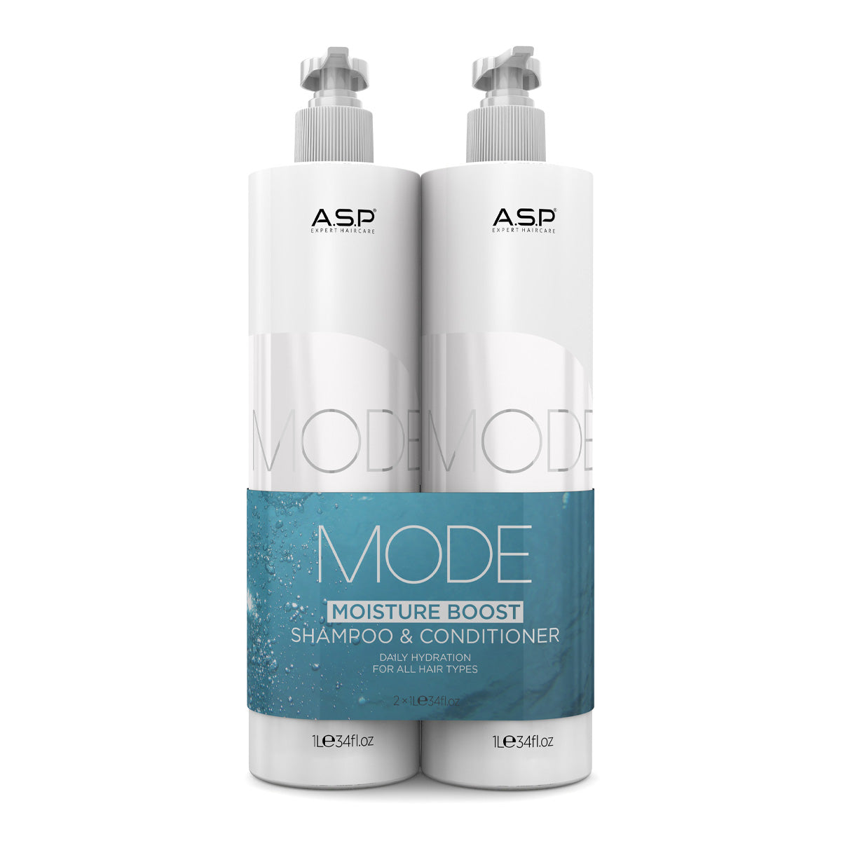 ASP Moisture Boost Shampoo/Conditioner Duo 1 Litre – shampoo and conditioner duo by ASP