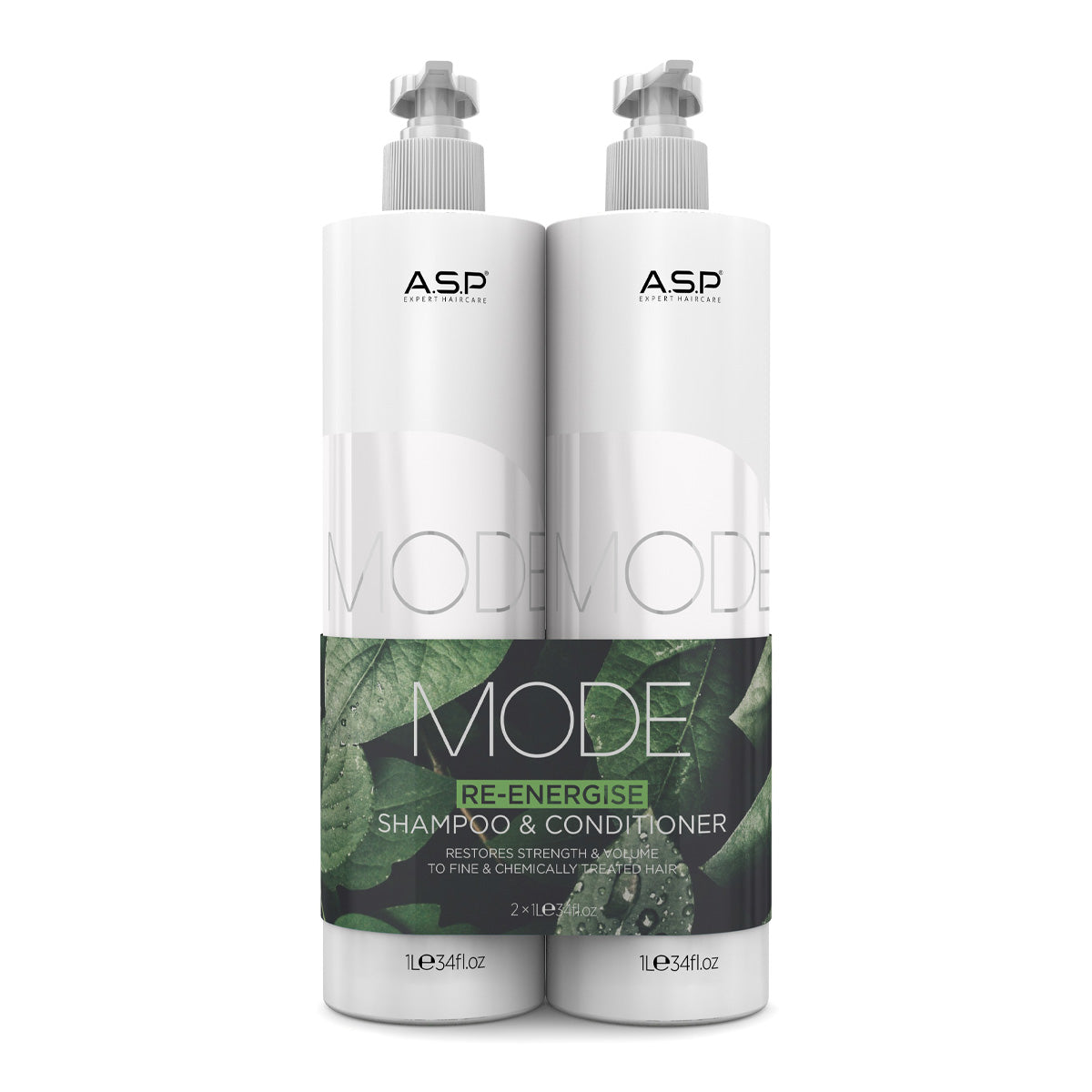 ASP Re-Energise Shampoo/Conditioner Duo 1 Litre – shampoo and conditioner duo by ASP