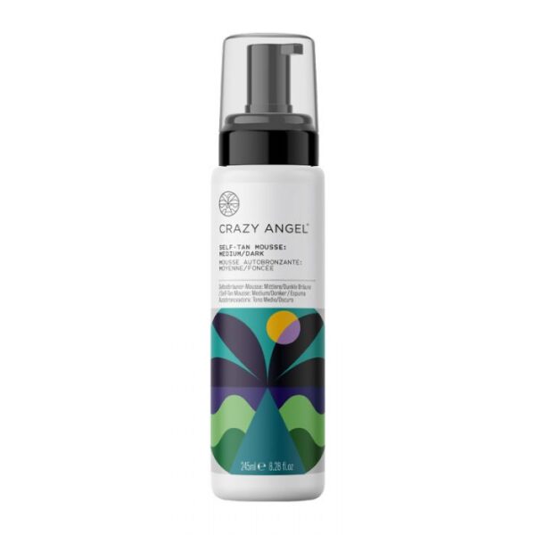 Crazy Angel Self Tan Mousse Medium/Dark 245ml – mousse by Crazy Angel