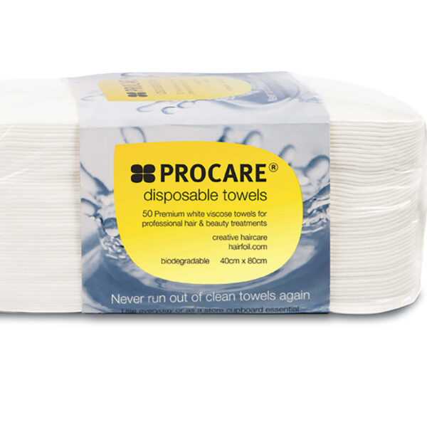 Procare Disposable Towel White 50 Pack