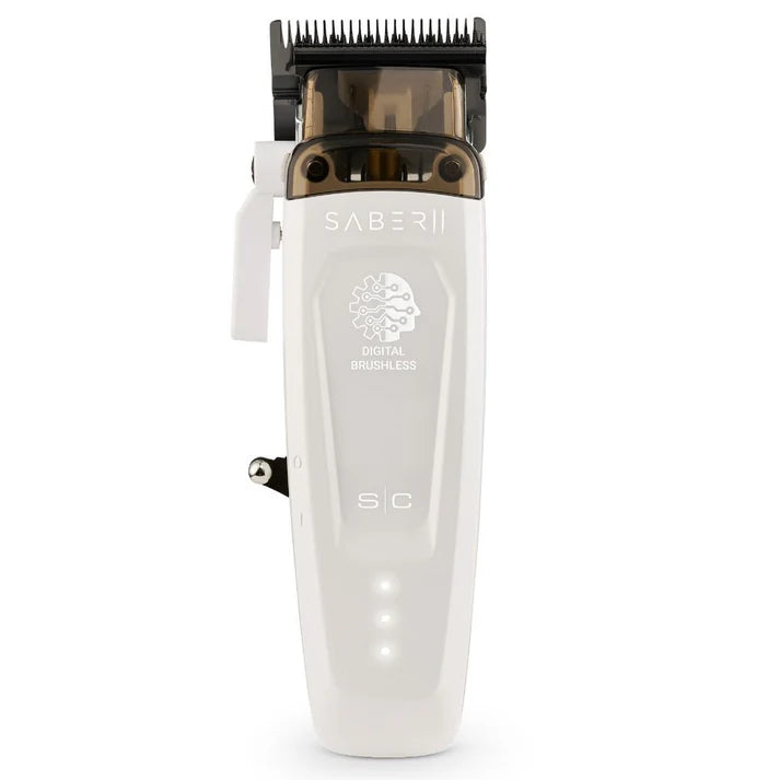 StyleCraft Saber 2.0 Digital Brushless Motor Clipper - White – clipper by Stylecraft
