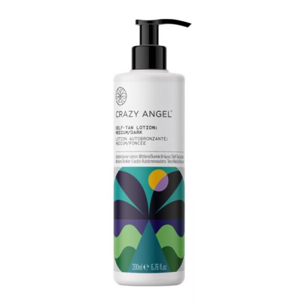 Crazy Angel Self Tan Lotion Medium/Dark 200ml – lotion by Crazy Angel