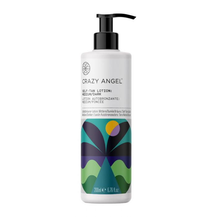 Crazy Angel Self Tan Lotion Medium/Dark 200ml – lotion by Crazy Angel