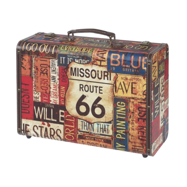 Sibel Route 66 Vintage Hairdressers Equipment Case Bag