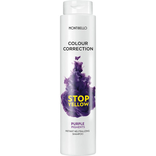 Montibello Colour Correction Stop Yellow Shampoo - 2 sizes