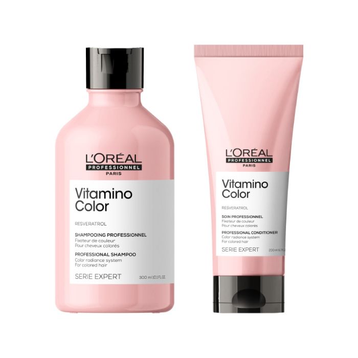 L’Oréal Professionnel Serie Expert Vitamino Colour Shampoo 300ml & Conditioner 200ml – shampoo by L'Oréal