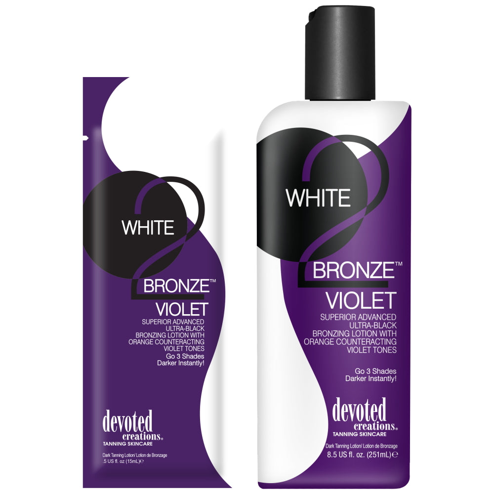 DC White 2 Bronze Violet – sunbed tanning product by DC White 2 Bronze